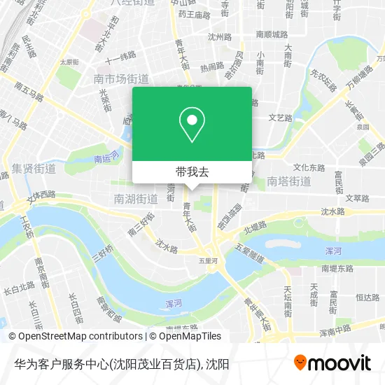 华为客户服务中心(沈阳茂业百货店)地图
