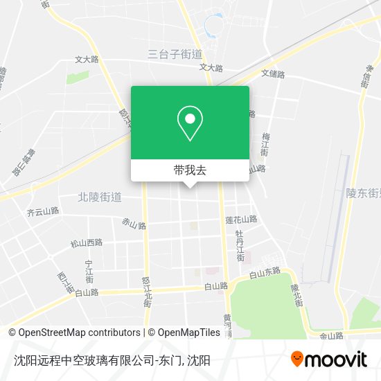沈阳远程中空玻璃有限公司-东门地图