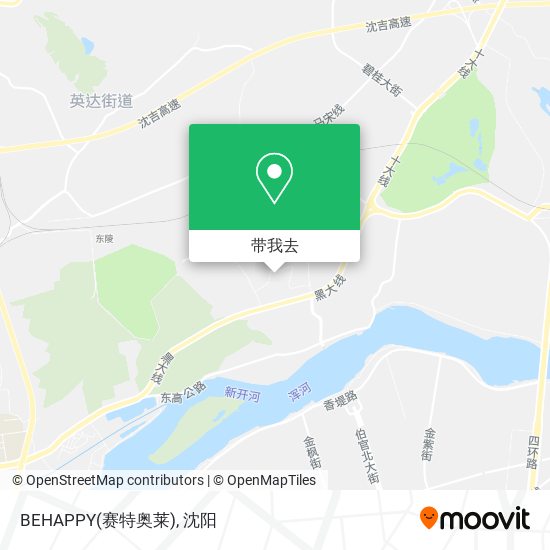 BEHAPPY(赛特奥莱)地图