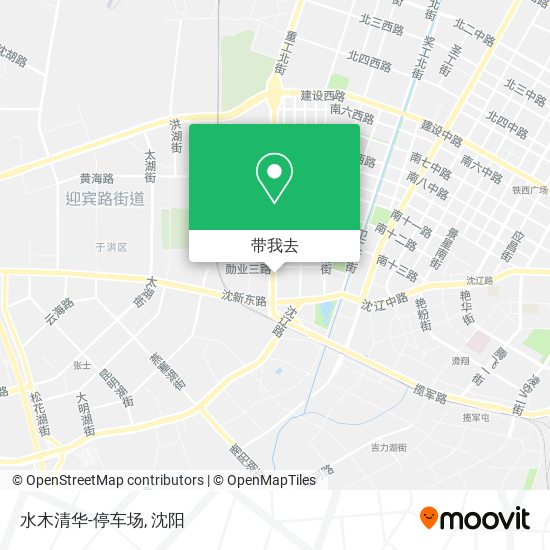 水木清华-停车场地图