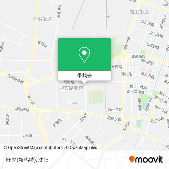 旺夫(新玛特)地图
