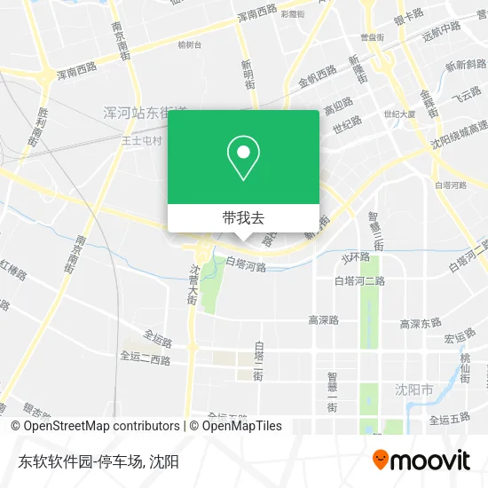 东软软件园-停车场地图