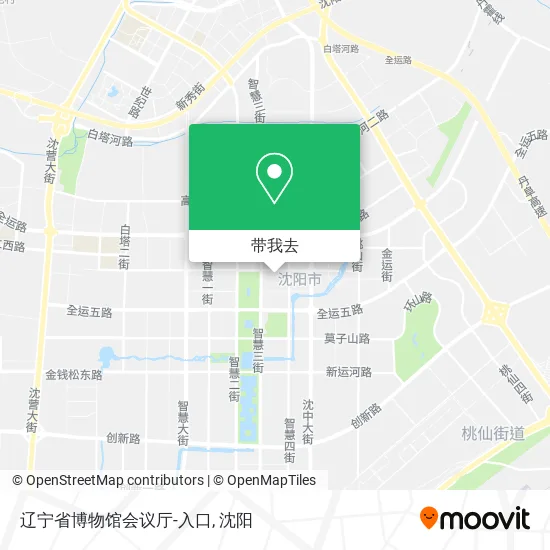 辽宁省博物馆会议厅-入口地图