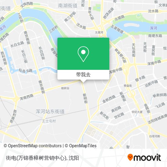 街电(万锦香樟树营销中心)地图