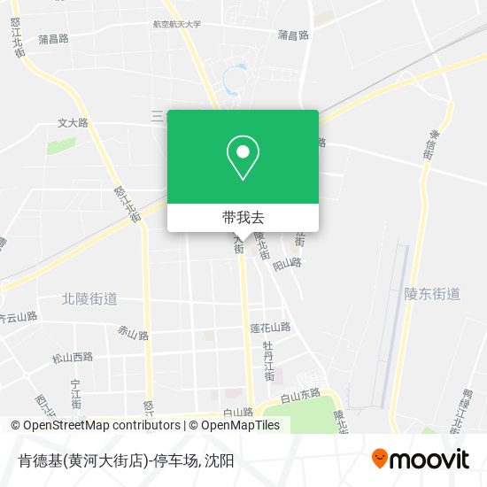 肯德基(黄河大街店)-停车场地图