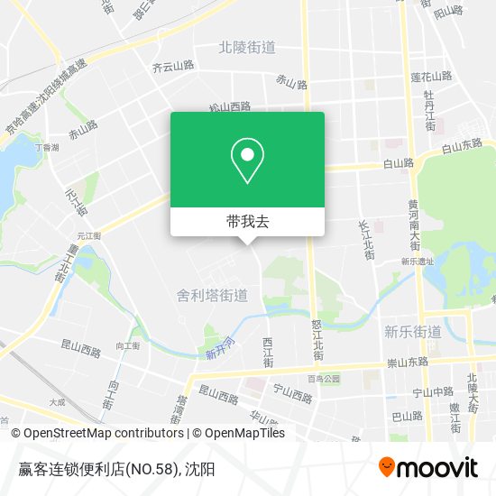赢客连锁便利店(NO.58)地图