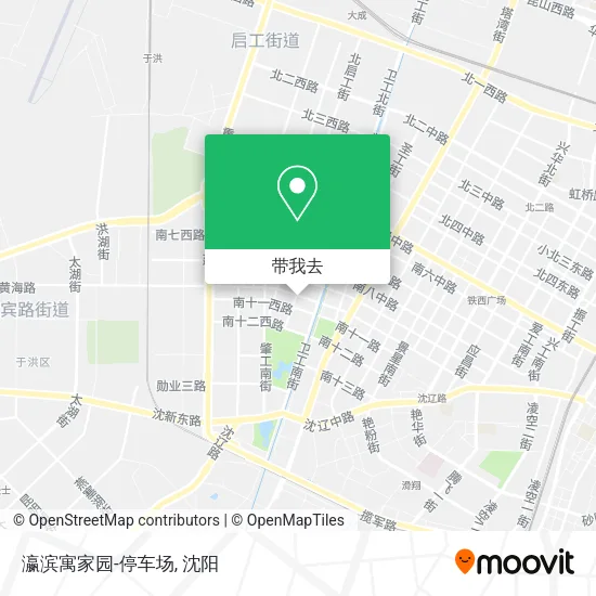 瀛滨寓家园-停车场地图