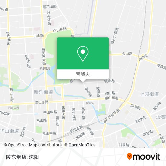 陵东烟店地图