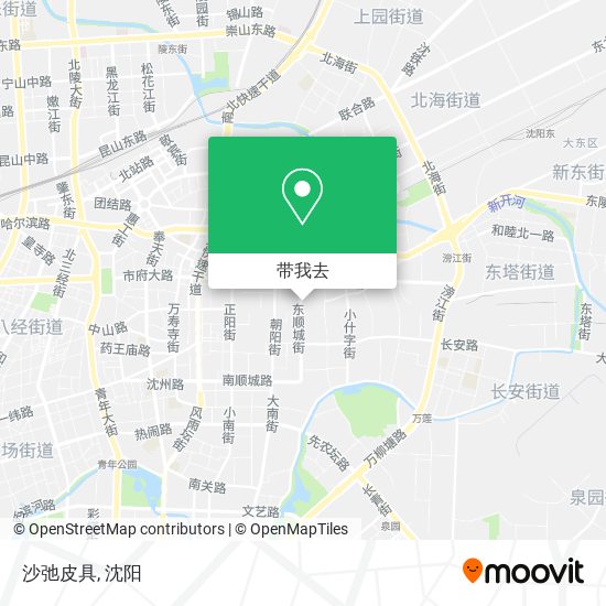 沙弛皮具地图