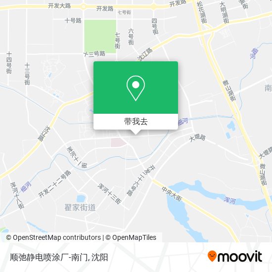 顺弛静电喷涂厂-南门地图