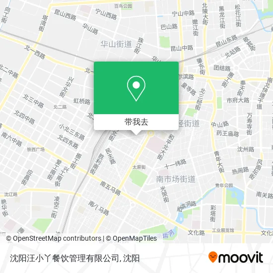 沈阳汪小丫餐饮管理有限公司地图