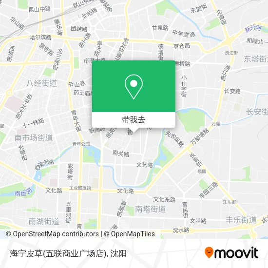 海宁皮草(五联商业广场店)地图