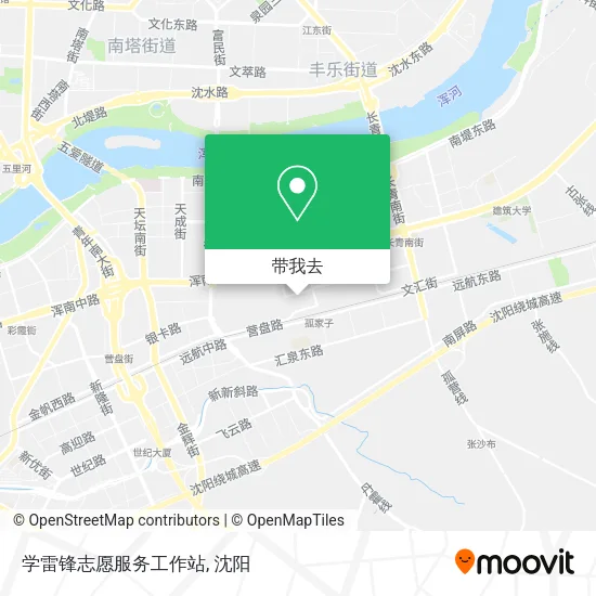 学雷锋志愿服务工作站地图