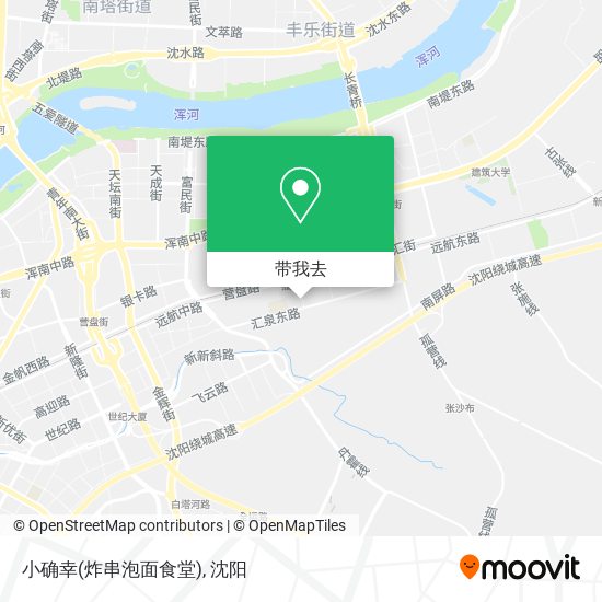 小确幸(炸串泡面食堂)地图