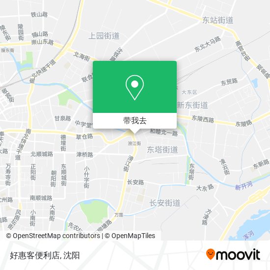 好惠客便利店地图