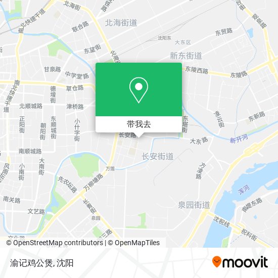 渝记鸡公煲地图