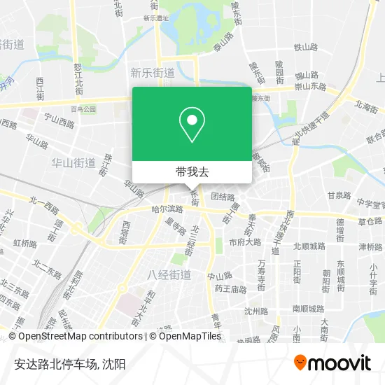 安达路北停车场地图