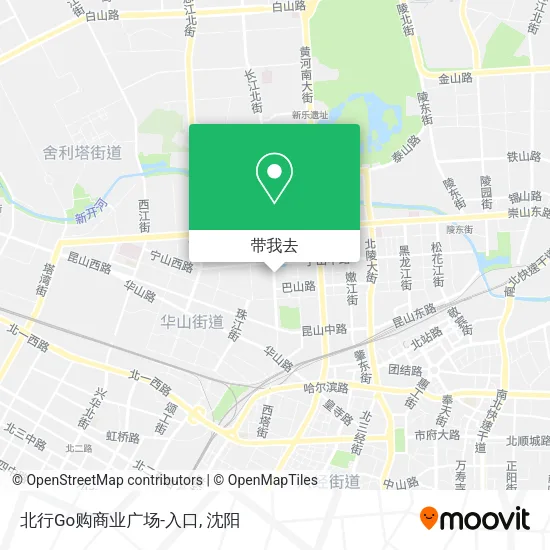 北行Go购商业广场-入口地图
