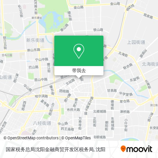 国家税务总局沈阳金融商贸开发区税务局地图