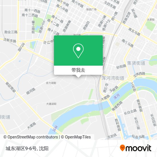 城东湖区9-6号地图