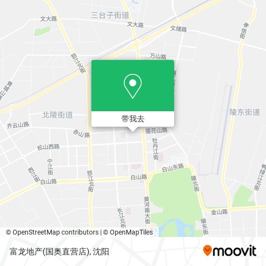 富龙地产(国奥直营店)地图