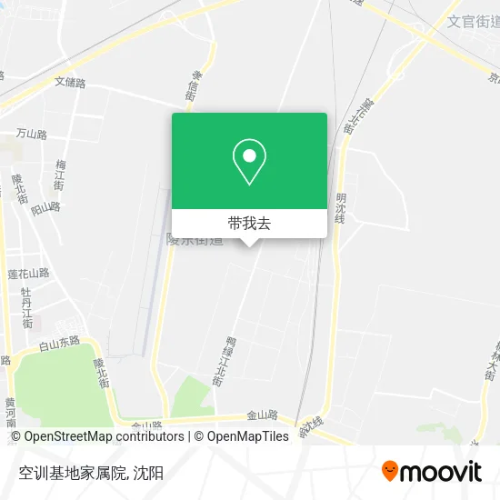 空训基地家属院地图