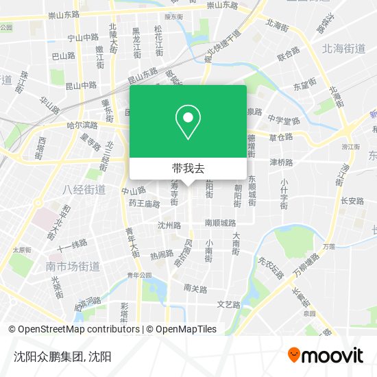沈阳众鹏集团地图
