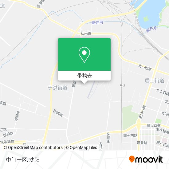 中门一区地图