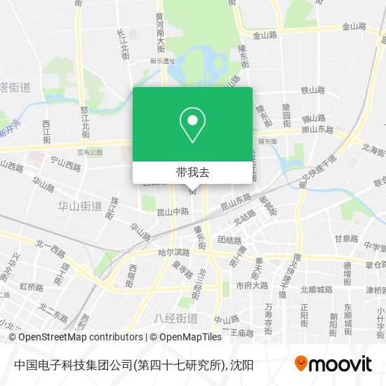 中国电子科技集团公司(第四十七研究所)地图