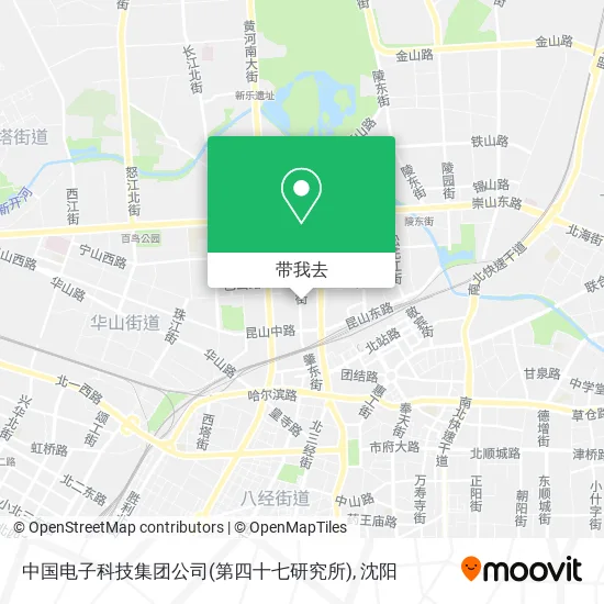 中国电子科技集团公司(第四十七研究所)地图