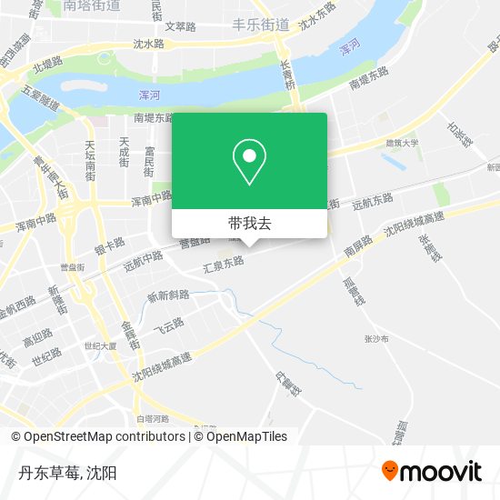 丹东草莓地图