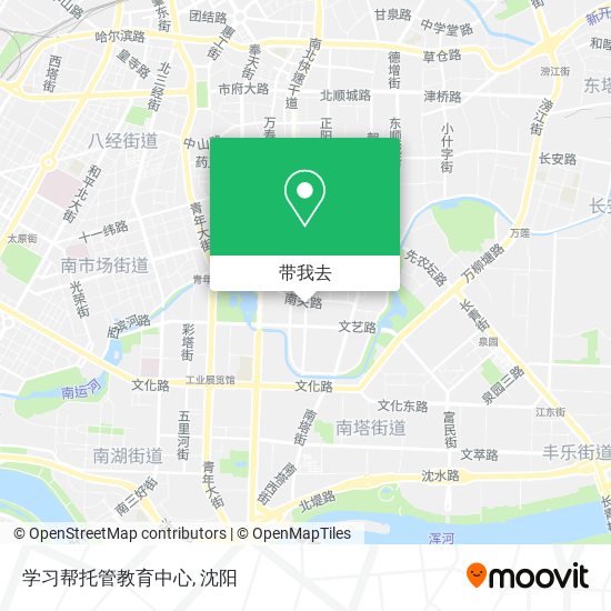学习帮托管教育中心地图