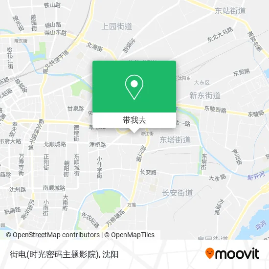街电(时光密码主题影院)地图