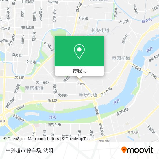中兴超市·停车场地图