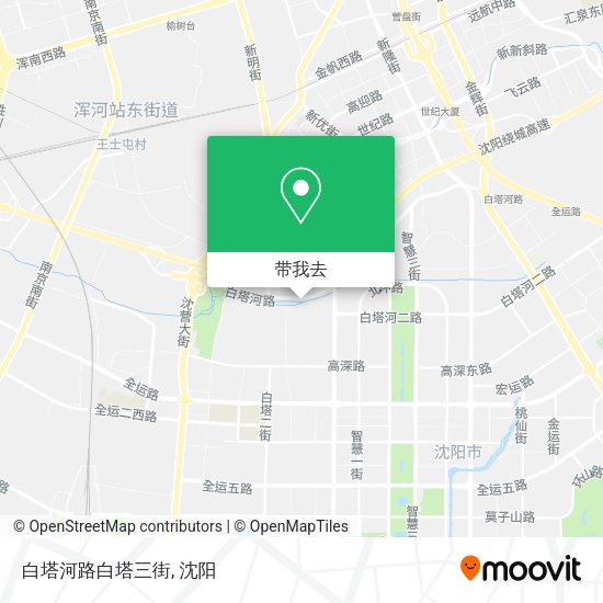 白塔河路白塔三街地图