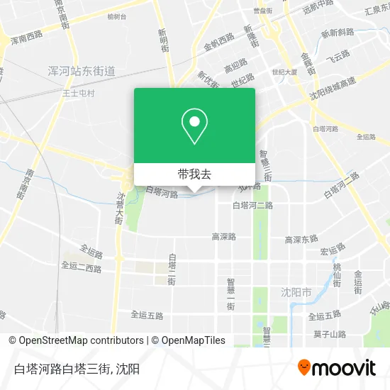 白塔河路白塔三街地图