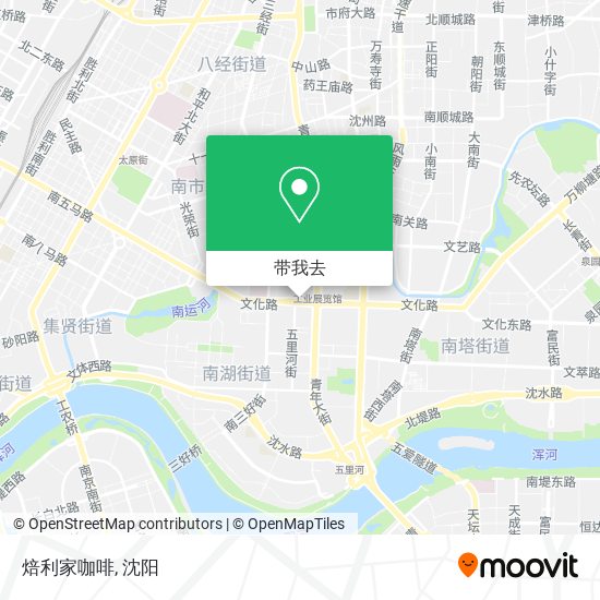 焙利家咖啡地图