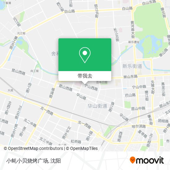 小蚝小贝烧烤广场地图