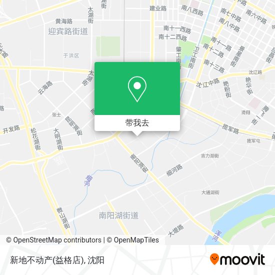 新地不动产(益格店)地图