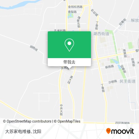 大苏家电维修地图
