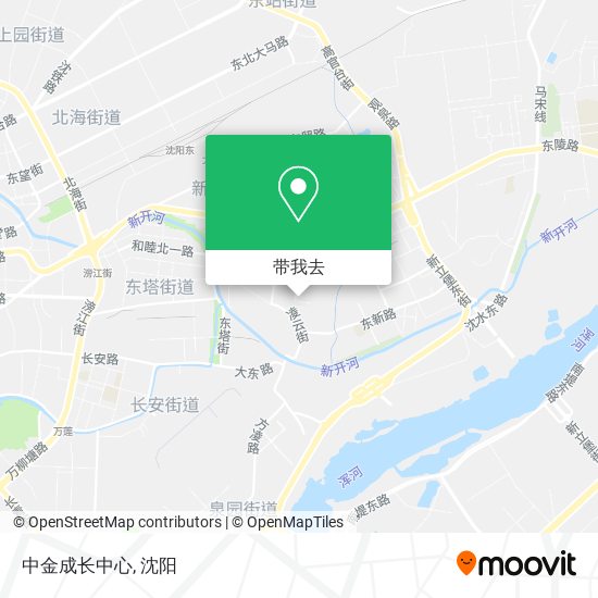 中金成长中心地图