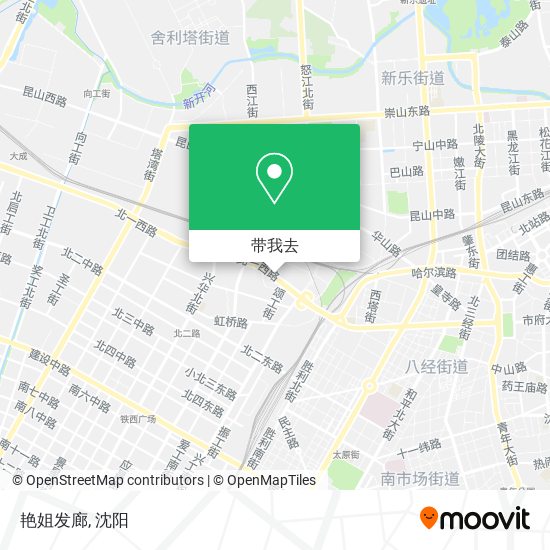 艳姐发廊地图