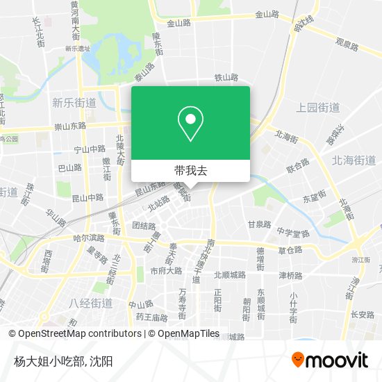 杨大姐小吃部地图