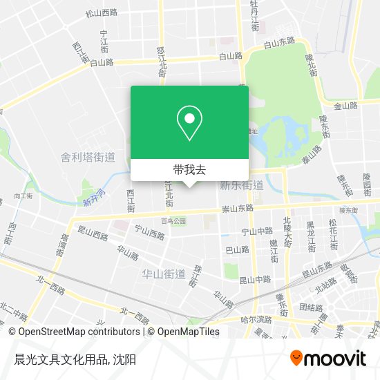 晨光文具文化用品地图