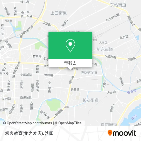 极客教育(龙之梦店)地图