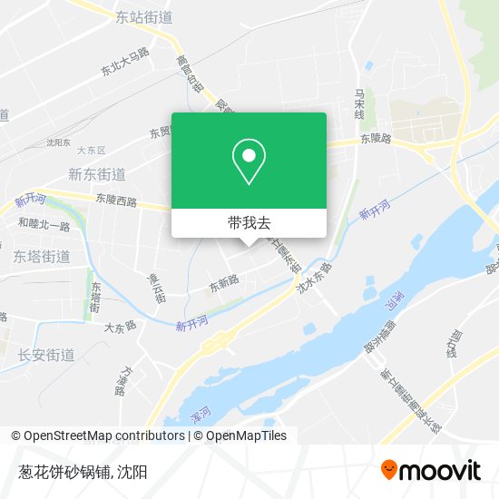 葱花饼砂锅铺地图