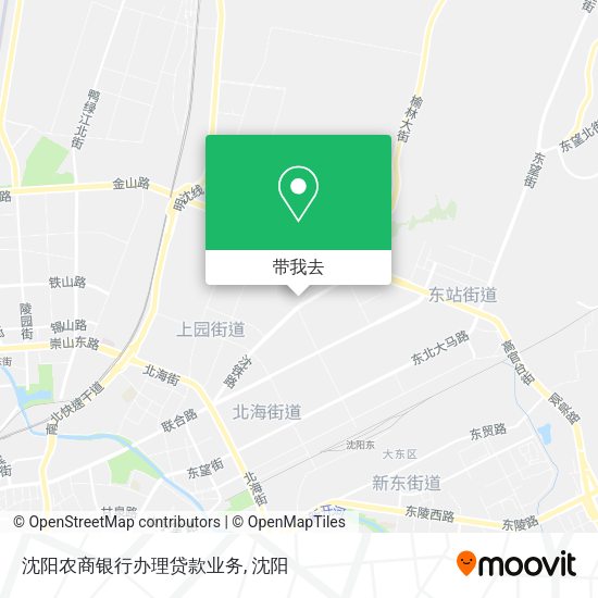 沈阳农商银行办理贷款业务地图