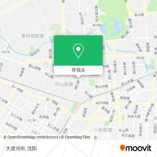 大渡河街地图
