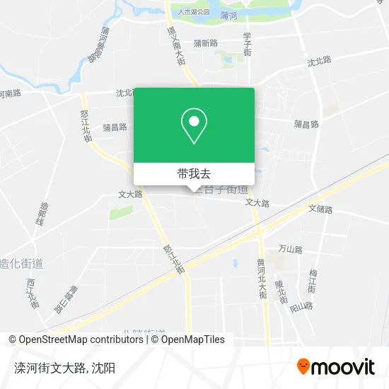 滦河街文大路地图
