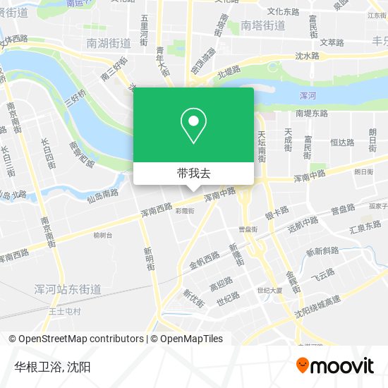 华根卫浴地图